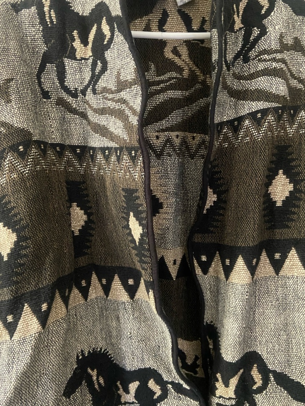 K•E•R•E•N Hart Tapestry Jacket Blazer Button Detail Equestrian Western Plus 2X - Picture 4 of 10